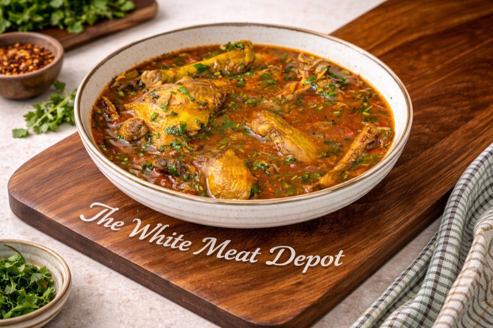 Traditional Nairobi Kuku Kienyeji stew recipe